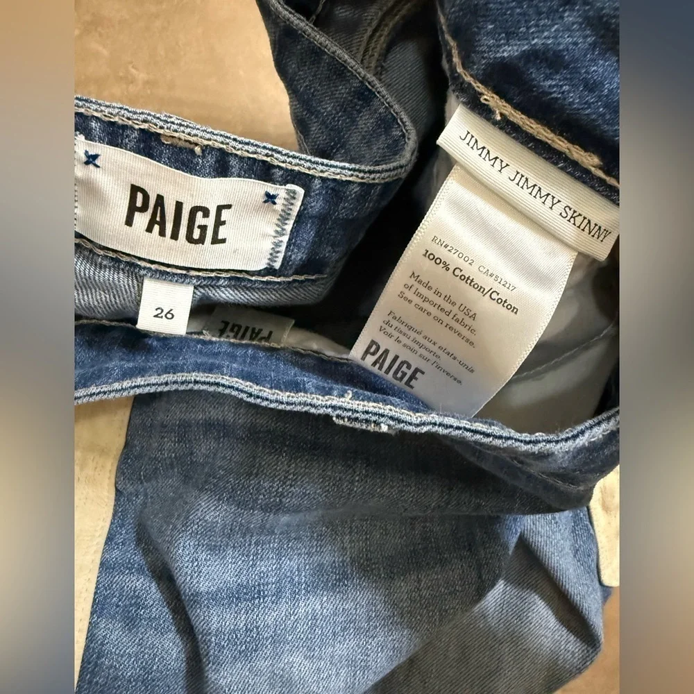 PAIGE👖Boyfriend Skinny Denim - Picture 13 of 14